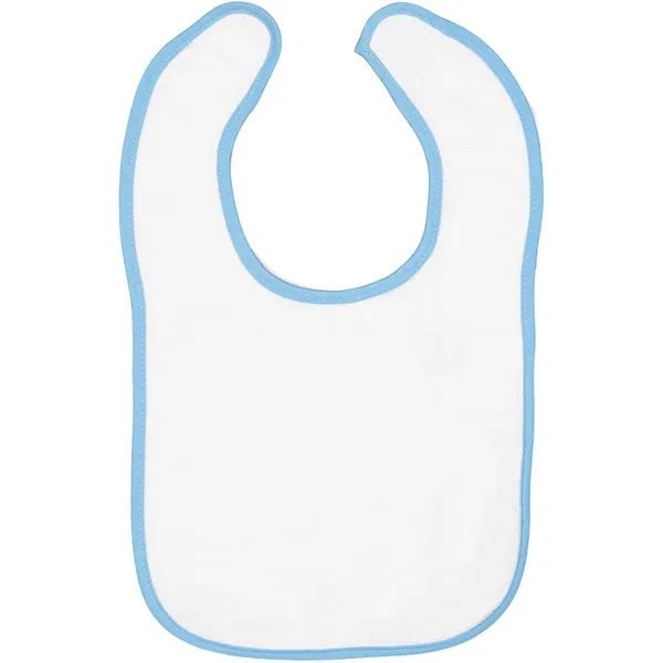 Rabbit Skins Infant Contrast Trim Terry Bib - Rabbit Skins Infant Contrast Trim Terry Bib - Image 2 of 10