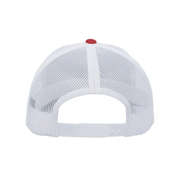 Pacific Headwear Contrast Stitch Trucker Snapback - Pacific Headwear Contrast Stitch Trucker Snapback - Image 40 of 58