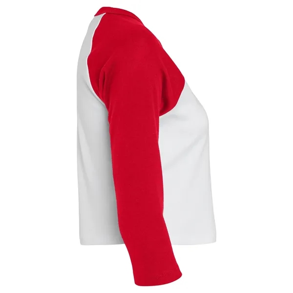 Bella + Canvas Ladies' Micro Ribbed Three-Quarter Raglan ... - Bella + Canvas Ladies' Micro Ribbed Three-Quarter Raglan ... - Image 25 of 55