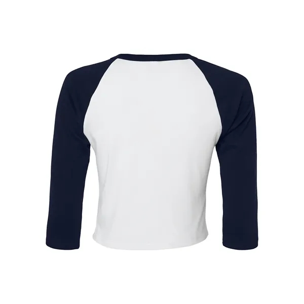 Bella + Canvas Ladies' Micro Ribbed Three-Quarter Raglan ... - Bella + Canvas Ladies' Micro Ribbed Three-Quarter Raglan ... - Image 34 of 55