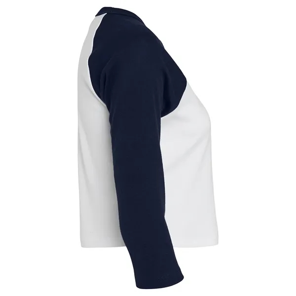 Bella + Canvas Ladies' Micro Ribbed Three-Quarter Raglan ... - Bella + Canvas Ladies' Micro Ribbed Three-Quarter Raglan ... - Image 35 of 55