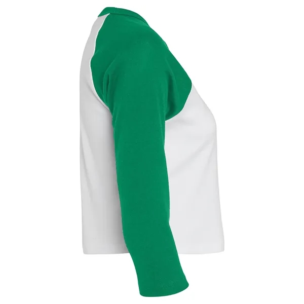 Bella + Canvas Ladies' Micro Ribbed Three-Quarter Raglan ... - Bella + Canvas Ladies' Micro Ribbed Three-Quarter Raglan ... - Image 40 of 55