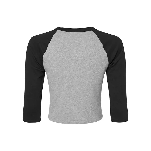 Bella + Canvas Ladies' Micro Ribbed Three-Quarter Raglan ... - Bella + Canvas Ladies' Micro Ribbed Three-Quarter Raglan ... - Image 44 of 55