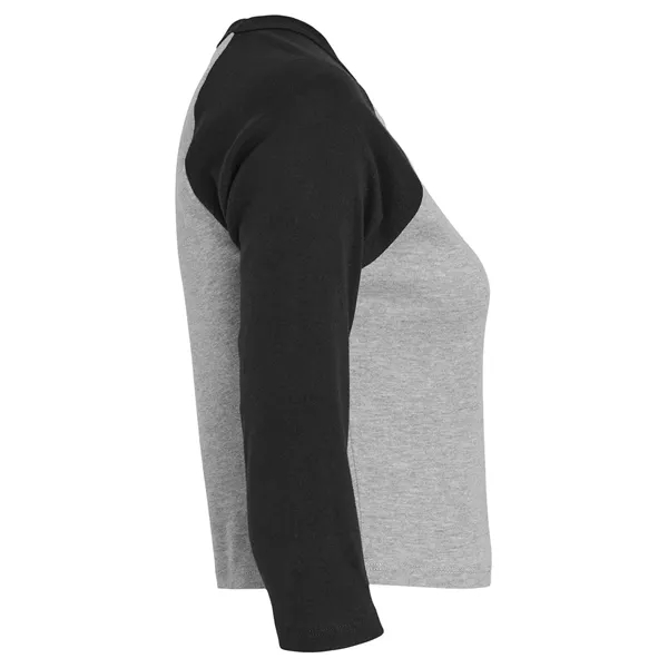 Bella + Canvas Ladies' Micro Ribbed Three-Quarter Raglan ... - Bella + Canvas Ladies' Micro Ribbed Three-Quarter Raglan ... - Image 45 of 55
