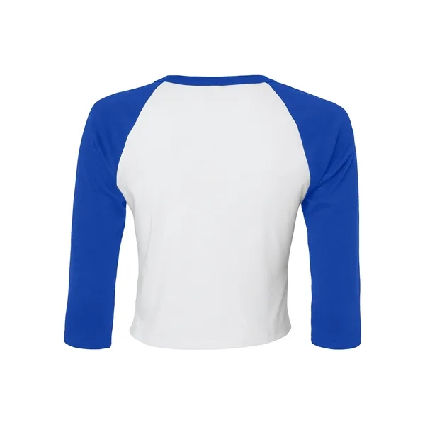 Bella + Canvas Ladies' Micro Ribbed Three-Quarter Raglan ... - Bella + Canvas Ladies' Micro Ribbed Three-Quarter Raglan ... - Image 54 of 55