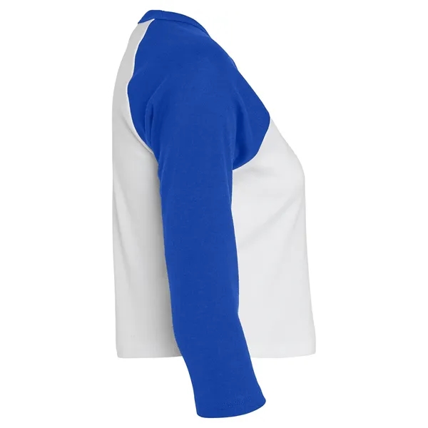 Bella + Canvas Ladies' Micro Ribbed Three-Quarter Raglan ... - Bella + Canvas Ladies' Micro Ribbed Three-Quarter Raglan ... - Image 55 of 55