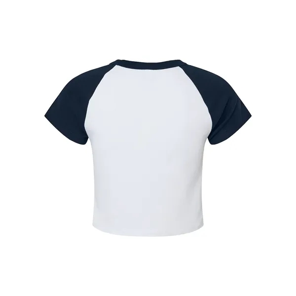 Bella + Canvas Ladies' Micro Ribbed Raglan Baby T-Shirt - Bella + Canvas Ladies' Micro Ribbed Raglan Baby T-Shirt - Image 42 of 58