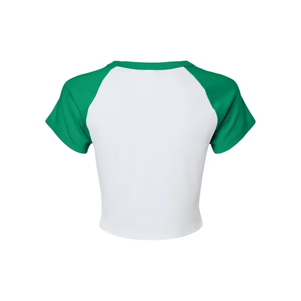 Bella + Canvas Ladies' Micro Ribbed Raglan Baby T-Shirt - Bella + Canvas Ladies' Micro Ribbed Raglan Baby T-Shirt - Image 47 of 58