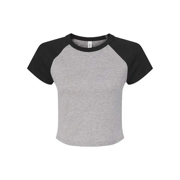 Bella + Canvas Ladies' Micro Ribbed Raglan Baby T-Shirt - Bella + Canvas Ladies' Micro Ribbed Raglan Baby T-Shirt - Image 51 of 58