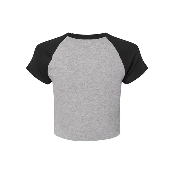Bella + Canvas Ladies' Micro Ribbed Raglan Baby T-Shirt - Bella + Canvas Ladies' Micro Ribbed Raglan Baby T-Shirt - Image 52 of 58