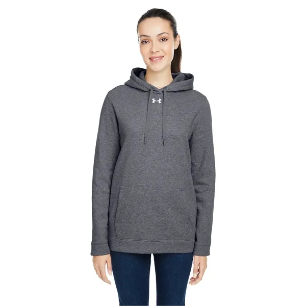 Under Armour Ladies' Hustle Pullover Hooded Sweatshirt - Under Armour Ladies' Hustle Pullover Hooded Sweatshirt - Image 3 of 61