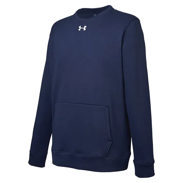 Under Armour Men's Hustle Fleece Crewneck Sweatshirt - Under Armour Men's Hustle Fleece Crewneck Sweatshirt - Image 23 of 24