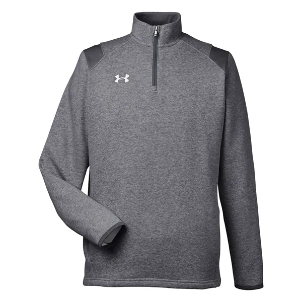 Under Armour Men's Hustle Quarter-Zip Pullover Sweatshirt - Under Armour Men's Hustle Quarter-Zip Pullover Sweatshirt - Image 21 of 31