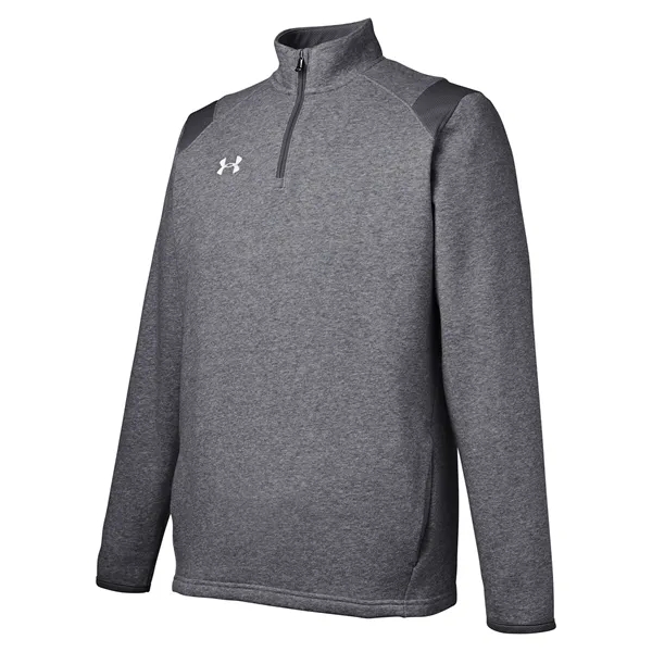 Under Armour Men's Hustle Quarter-Zip Pullover Sweatshirt - Under Armour Men's Hustle Quarter-Zip Pullover Sweatshirt - Image 27 of 40