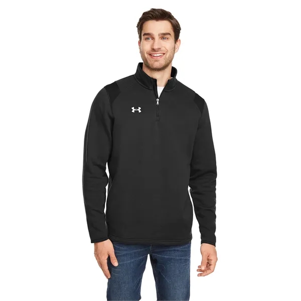 Under Armour Men's Hustle Quarter-Zip Pullover Sweatshirt - Under Armour Men's Hustle Quarter-Zip Pullover Sweatshirt - Image 9 of 40