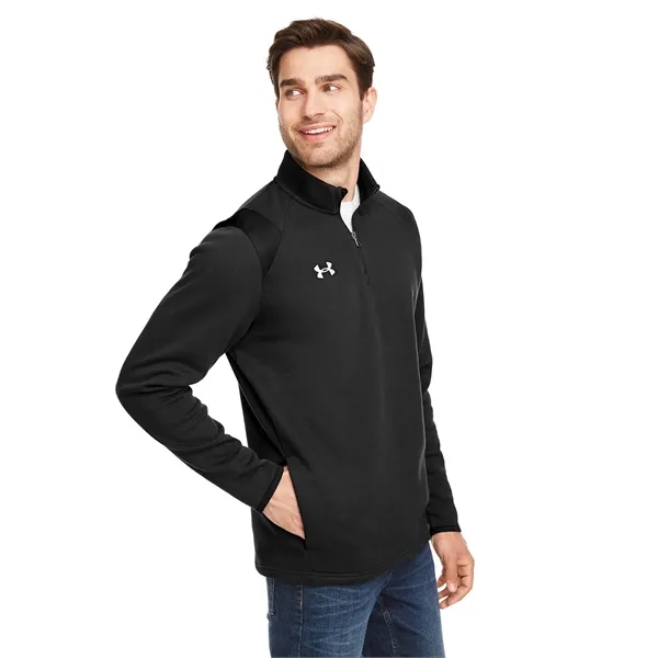 Under Armour Men's Hustle Quarter-Zip Pullover Sweatshirt - Under Armour Men's Hustle Quarter-Zip Pullover Sweatshirt - Image 33 of 40