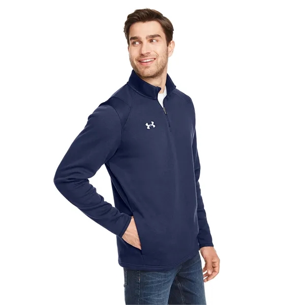 Under Armour Men's Hustle Quarter-Zip Pullover Sweatshirt - Under Armour Men's Hustle Quarter-Zip Pullover Sweatshirt - Image 36 of 40