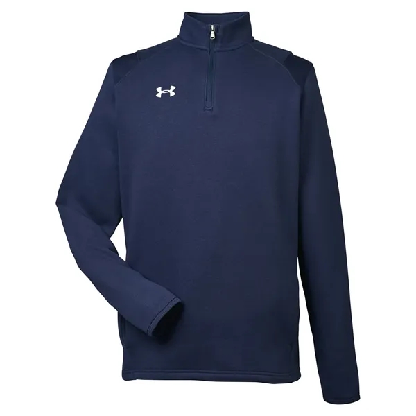 Under Armour Men's Hustle Quarter-Zip Pullover Sweatshirt - Under Armour Men's Hustle Quarter-Zip Pullover Sweatshirt - Image 38 of 40