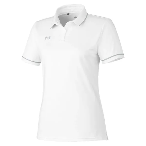 Under Armour Ladies' Tipped Teams Performance Polo - Under Armour Ladies' Tipped Teams Performance Polo - Image 21 of 47