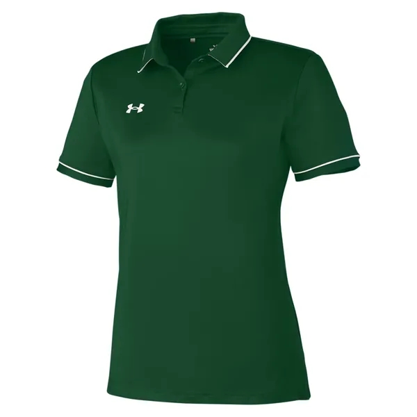 Under Armour Ladies' Tipped Teams Performance Polo - Under Armour Ladies' Tipped Teams Performance Polo - Image 26 of 47