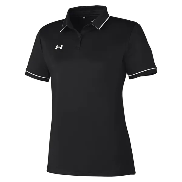 Under Armour Ladies' Tipped Teams Performance Polo - Under Armour Ladies' Tipped Teams Performance Polo - Image 31 of 47