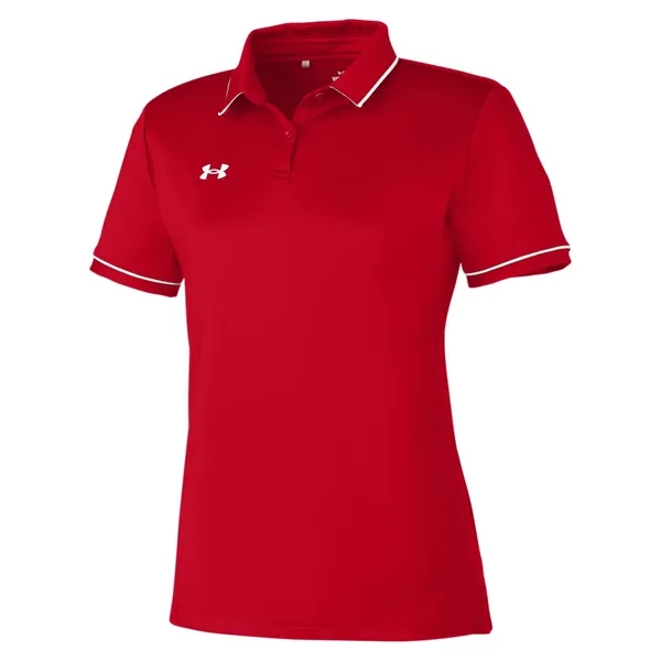 Under Armour Ladies' Tipped Teams Performance Polo - Under Armour Ladies' Tipped Teams Performance Polo - Image 36 of 47