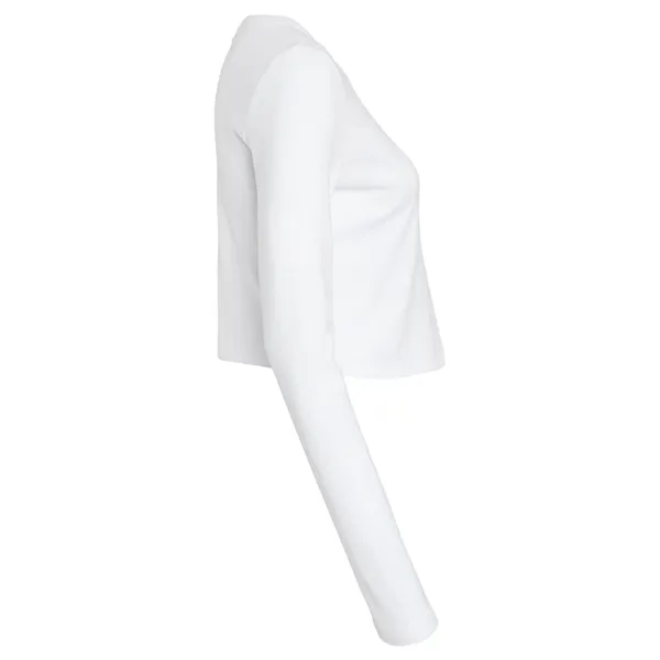 Bella + Canvas Ladies' Micro Ribbed Long Sleeve Baby T-Shirt - Bella + Canvas Ladies' Micro Ribbed Long Sleeve Baby T-Shirt - Image 29 of 39