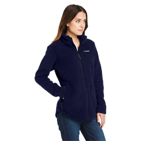 Columbia Ladies' West Bend™ Sherpa Full-Zip Fleece Jacket - Columbia Ladies' West Bend™ Sherpa Full-Zip Fleece Jacket - Image 9 of 23