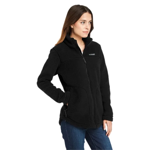 Columbia Ladies' West Bend™ Sherpa Full-Zip Fleece Jacket - Columbia Ladies' West Bend™ Sherpa Full-Zip Fleece Jacket - Image 14 of 23