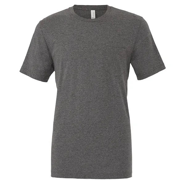 Bella + Canvas Men's Jersey Short-Sleeve Pocket T-Shirt - Bella + Canvas Men's Jersey Short-Sleeve Pocket T-Shirt - Image 46 of 63