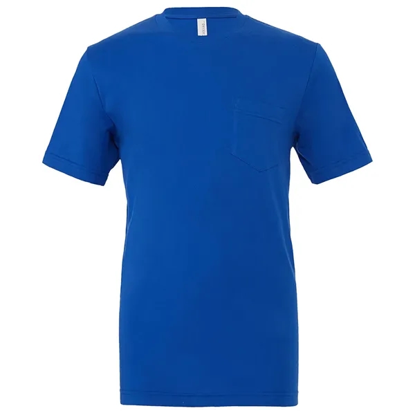 Bella + Canvas Men's Jersey Short-Sleeve Pocket T-Shirt - Bella + Canvas Men's Jersey Short-Sleeve Pocket T-Shirt - Image 49 of 63