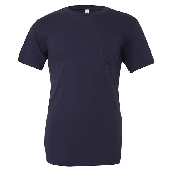 Bella + Canvas Men's Jersey Short-Sleeve Pocket T-Shirt - Bella + Canvas Men's Jersey Short-Sleeve Pocket T-Shirt - Image 85 of 96