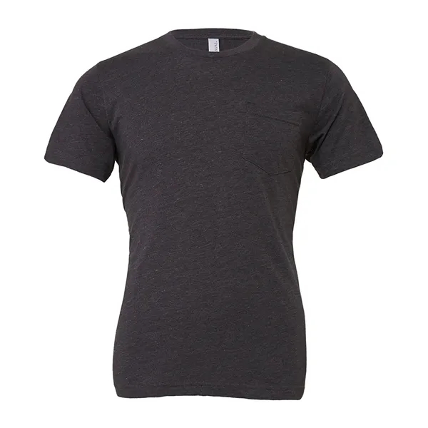 Bella + Canvas Men's Jersey Short-Sleeve Pocket T-Shirt - Bella + Canvas Men's Jersey Short-Sleeve Pocket T-Shirt - Image 88 of 96