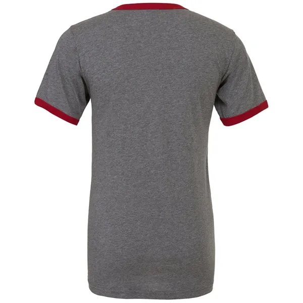 Bella + Canvas Men's Jersey Short-Sleeve Ringer T-Shirt - Bella + Canvas Men's Jersey Short-Sleeve Ringer T-Shirt - Image 4 of 7