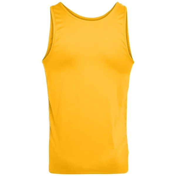 Youth Wicking Polyester Sleeveless Jersey with Contrast I... - Youth Wicking Polyester Sleeveless Jersey with Contrast I... - Image 14 of 23