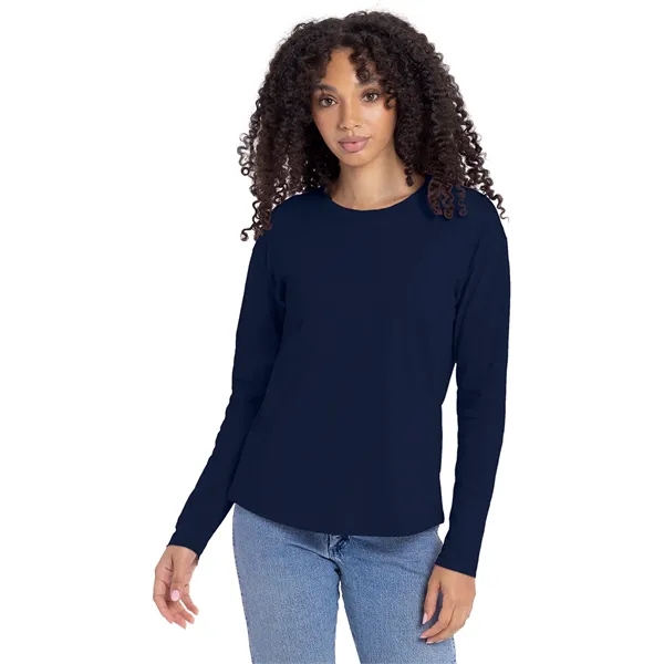 Next Level Apparel Ladies' Relaxed Long Sleeve T-Shirt - Next Level Apparel Ladies' Relaxed Long Sleeve T-Shirt - Image 20 of 29