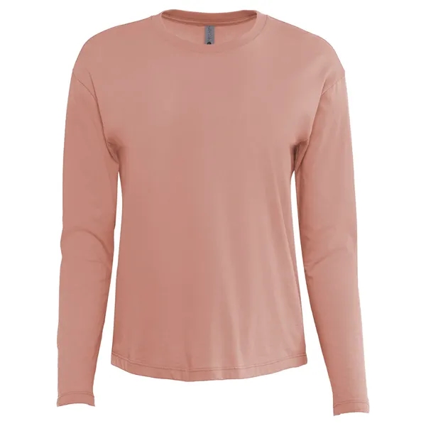 Next Level Apparel Ladies' Relaxed Long Sleeve T-Shirt - Next Level Apparel Ladies' Relaxed Long Sleeve T-Shirt - Image 28 of 29