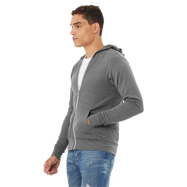 Bella + Canvas Unisex Triblend Full-Zip Lightweight Hoodie - Bella + Canvas Unisex Triblend Full-Zip Lightweight Hoodie - Image 27 of 42