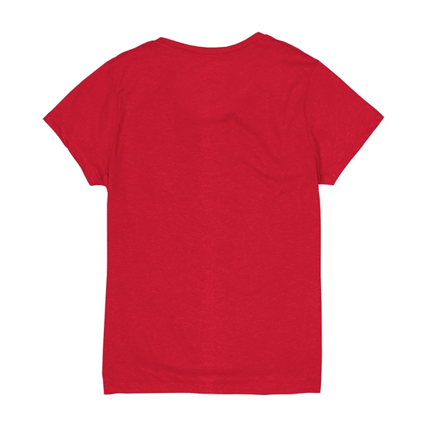 Hanes Ladies' Perfect-T Triblend V-Neck T-shirt - Hanes Ladies' Perfect-T Triblend V-Neck T-shirt - Image 59 of 63