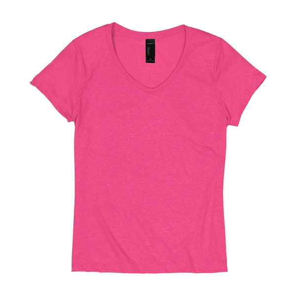 Hanes Ladies' Perfect-T Triblend V-Neck T-shirt - Hanes Ladies' Perfect-T Triblend V-Neck T-shirt - Image 60 of 63