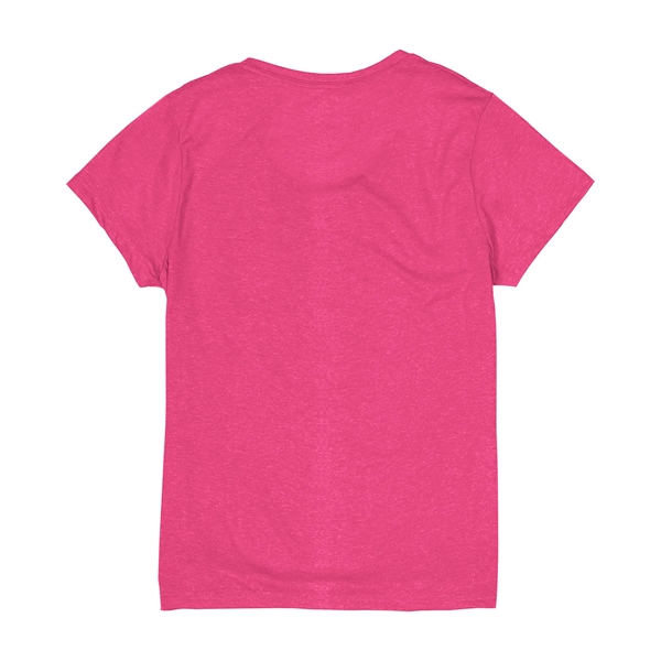 Hanes Ladies' Perfect-T Triblend V-Neck T-shirt - Hanes Ladies' Perfect-T Triblend V-Neck T-shirt - Image 61 of 63