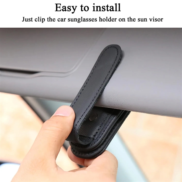 Sunglasses Holders for Car Sun Visor - Sunglasses Holders for Car Sun Visor - Image 2 of 4