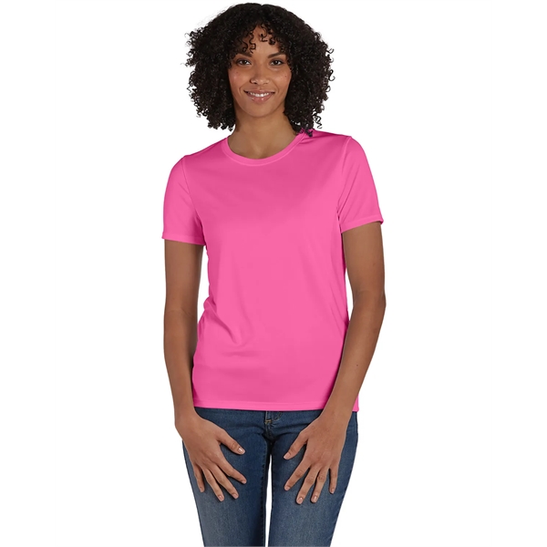 Hanes Ladies' Cool DRI® with FreshIQ Performance T-Shirt - Hanes Ladies' Cool DRI® with FreshIQ Performance T-Shirt - Image 6 of 34