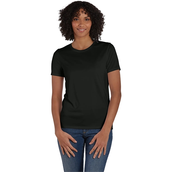 Hanes Ladies' Cool DRI® with FreshIQ Performance T-Shirt - Hanes Ladies' Cool DRI® with FreshIQ Performance T-Shirt - Image 9 of 34