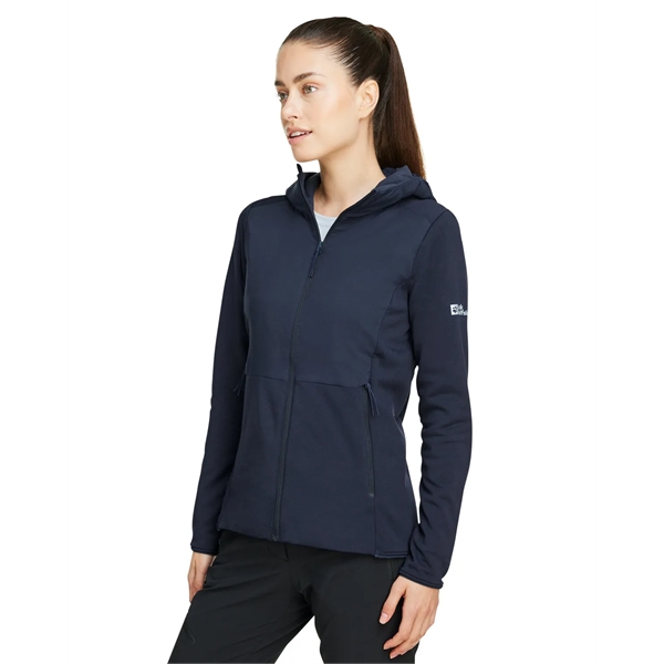 Jack Wolfskin Ladies' Pack And Go Rain Hybrid Jacket - Jack Wolfskin Ladies' Pack And Go Rain Hybrid Jacket - Image 7 of 11