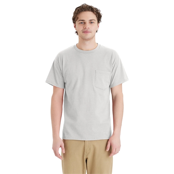 Hanes Unisex Essential Pocket T-Shirt - Hanes Unisex Essential Pocket T-Shirt - Image 8 of 17