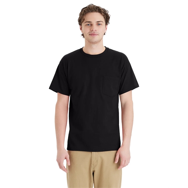 Hanes Unisex Essential Pocket T-Shirt - Hanes Unisex Essential Pocket T-Shirt - Image 12 of 17