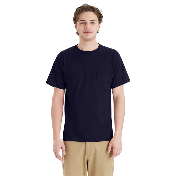 Hanes Unisex Essential Pocket T-Shirt - Hanes Unisex Essential Pocket T-Shirt - Image 15 of 17