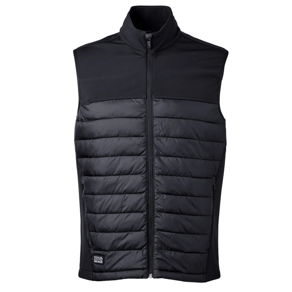 Dri Duck Men's Summit Puffer Body Softshell Vest - Dri Duck Men's Summit Puffer Body Softshell Vest - Image 6 of 9