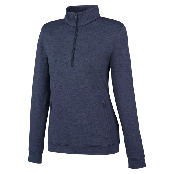 Puma Golf Ladies' Cloudspun Rockaway Quarter-Zip - Puma Golf Ladies' Cloudspun Rockaway Quarter-Zip - Image 17 of 18